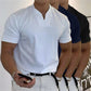 2024 Férfi Gentlemans Business rövid ujjú fitness póló