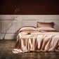 Luxus, tiszta eperfa selyem ágynemű négy részes szett (1x paplanhuzat + 1x lepedő + 2x párnahuzat)