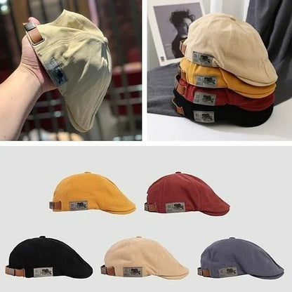 🔥Forró akció🎁Vintage utcai beret sapka