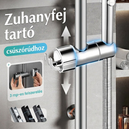🔥Szerszám nélkül felszerelhető zuhanytartó🚿