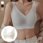 🎁Koop 1, krijg 1 gratis, 💕Geribbelde zijden push-up bh voor dames zonder stalen ring, verstelbaar🌸