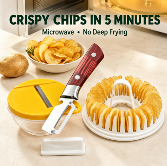 🥔 Mikrohullámú sütőhöz való burgonyaszeletelő🍟