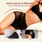 Naadloos High-Waist Ondergoed met Transparant Mesh en Buikcontrole