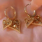 📢📢50% OFF !! ⏰Elegant Sparkling Heart Hoop Earrings