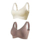 🎁Koop 1, krijg 1 gratis, 💕Geribbelde zijden push-up bh voor dames zonder stalen ring, verstelbaar🌸