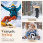☃️Puha béléssel ellátott, vastagított termikus sapka arcmaszkkal férfiaknak és nőknek