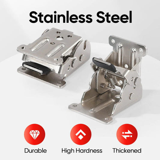 Összecsukható asztallábak zsanérja