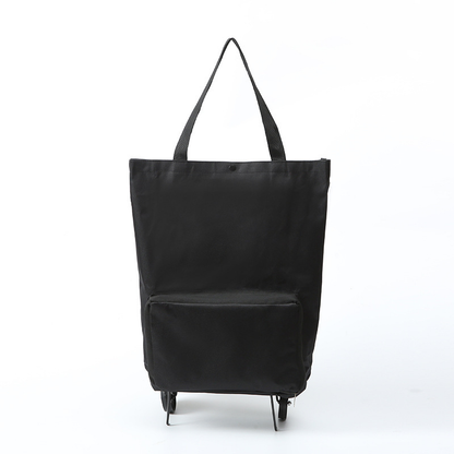 🛍️✨ Átalakítható bevásárlótáska – elrejti a kerekeket, 20 kg-ot bír, cipzárral bővíthető!