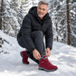 Warme Winterlaarzen met Bontvoering, Klittenbandsluiting en Antislipzool