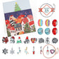 🎅 DIY 24 napos karácsonyi visszaszámláló naptár karkötő szett