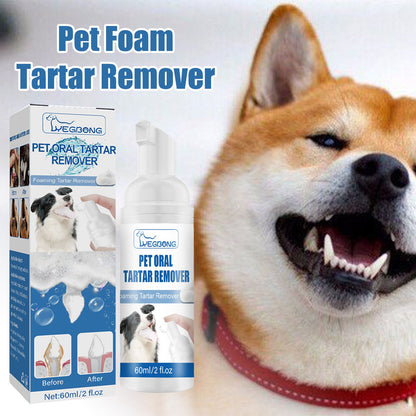 🐶😺 Fogkőeltávolító Hab Háziállatokhoz