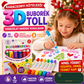 🎨🍿 6 db DIY puffadó popcorn toll: Hőre 3D hatású ✨🎁