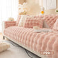 🛋️☁️Pousbo®  Vastag nyúl plüss kanapé huzat❄️