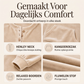 Zachte Velours Henley Trui met Voorzak