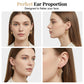 📢📢50% OFF !! ⏰Elegant Sparkling Heart Hoop Earrings