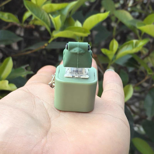 ⌨️🐸A Click 'n Croak kulcstartó játék