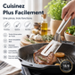 🔥Több mint 5 000 darab eladva！🍳 3 az 1-ben rozsdamentes acél konyhai fogó – Többfunkciós, főzéshez, grillezéshez és tálaláshoz | Robusztus, strapabíró és praktikus