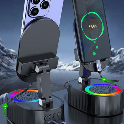 🔥 Vezeték nélküli induktív Bluetooth kihangosító autós készlet Telefonállvány 🚗📱