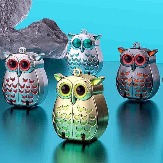 Mini hajtogatható rozsdamentes acél bagoly körömvágó