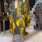 【S-3XL】👗Divatos gradiens nyomtatott laza ruha