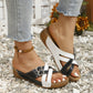 Női szandál nyárra állítható keresztpánttal🌸