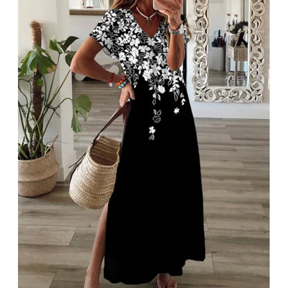 👗Divatos nyomtatott ruha