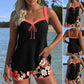 🔥【S-3XL】🏖️ Nyomtatott fürdőruha felső és rövidnadrág szett 🌊👙