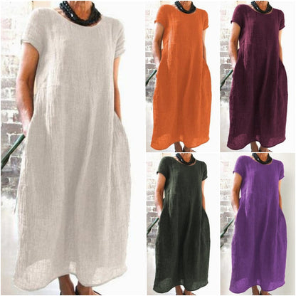 🎁 Laza egyszínű ruhák