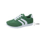 Retro Sneakers met Contrasterende Strepen