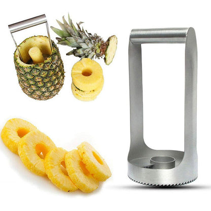 🔥 Élelmiszeripari Rozsdamentes Acél Ananász Szeletelő 🍍✨