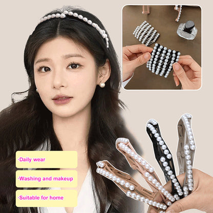 ✨【Vásárlás 2 kap 1 ingyen】Divatos, csúszásgátló, zsebkendő méretű fejpánt