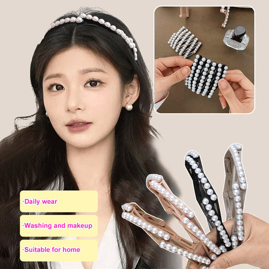 ✨【Vásárlás 2 kap 1 ingyen】Divatos, csúszásgátló, zsebkendő méretű fejpánt