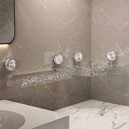 Szívó dekoratív otthoni tárolószervező polc