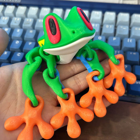 🐸 Cuki 3D béka mágnesek a hűtőre ✨