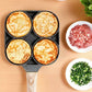 🍳 Négylyukú tapadásmentes tojásos serpenyő