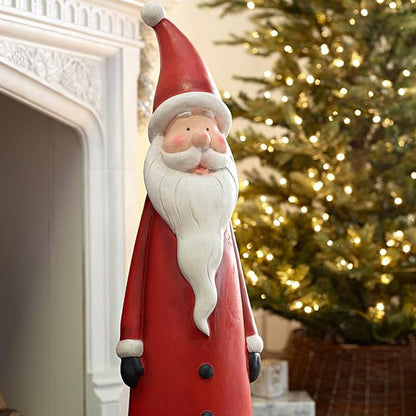 Bájos, időtálló műgyanta ünnepi figurák