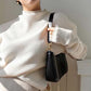 Elegante Schoudertas met Kettingdetail
