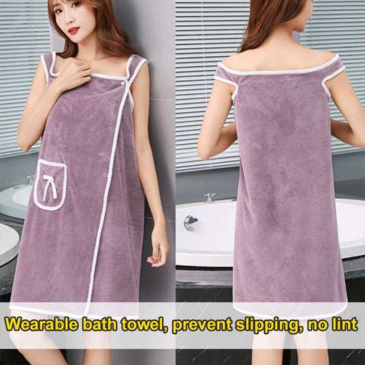 🎁Faux Coral Fleece nedvszívó fürdőlepedő