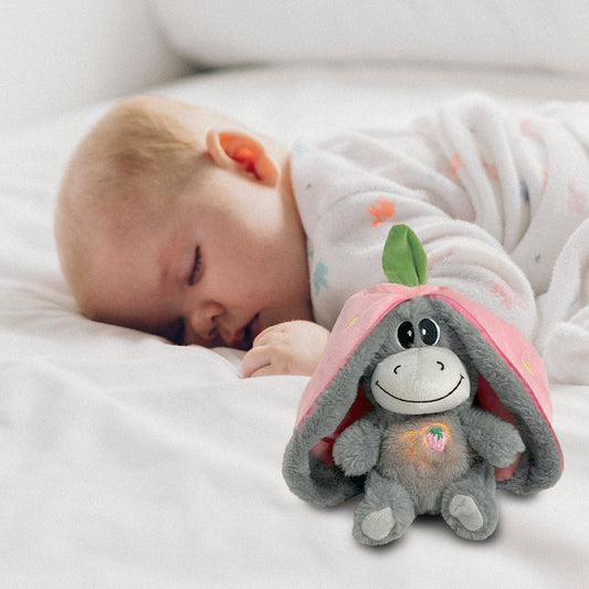 Lélegző és ragyogó zenélő baba