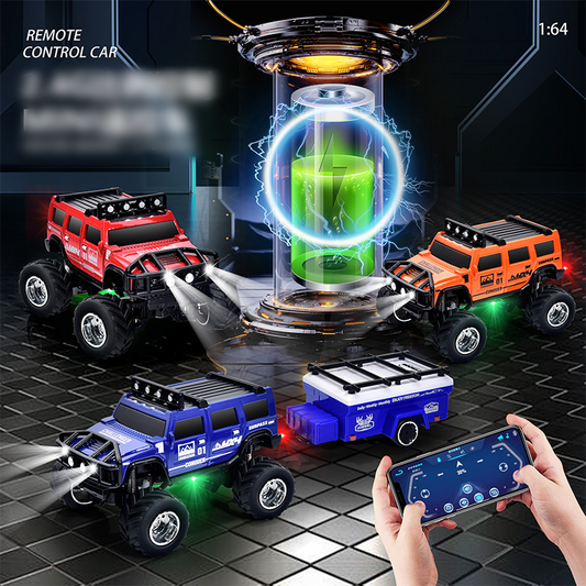 ✨ Mini távirányítású teherautó világítással ✨ 2,4 GHz-es terepjáró RC autó 🚗