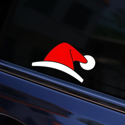 🎄Karácsonyi sapka dekoratív matrica