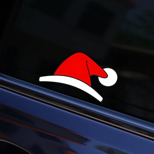 🎄Karácsonyi sapka dekoratív matrica
