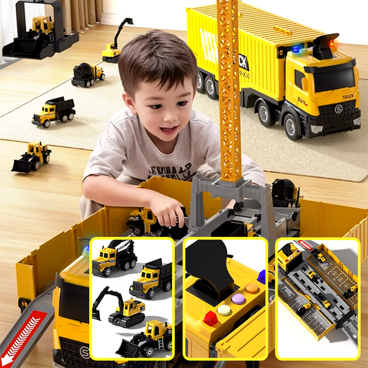 🚚💥 Mega kamionkészlet gyerekeknek – Végtelen kalandok! 👦🔥