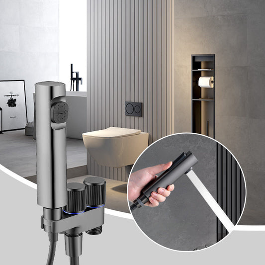 🚿1-In-2-Out kettős vezérlő szelep és bidé szórófej készlet