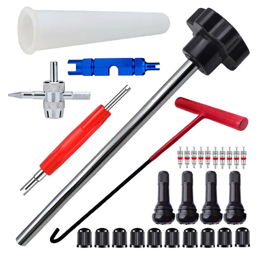 🛞Gyorsan cserélhető autó szelep szerszámkészlet
