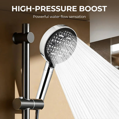 🚿Magas nyomású, 6 üzemmódú zuhanyfej