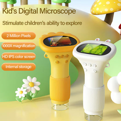 Gyerekek számára készült digitális mikroszkóp