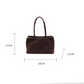 Minimalistische Suède-Look Shopper
