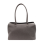 Minimalistische Suède-Look Shopper