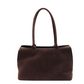 Minimalistische Suède-Look Shopper